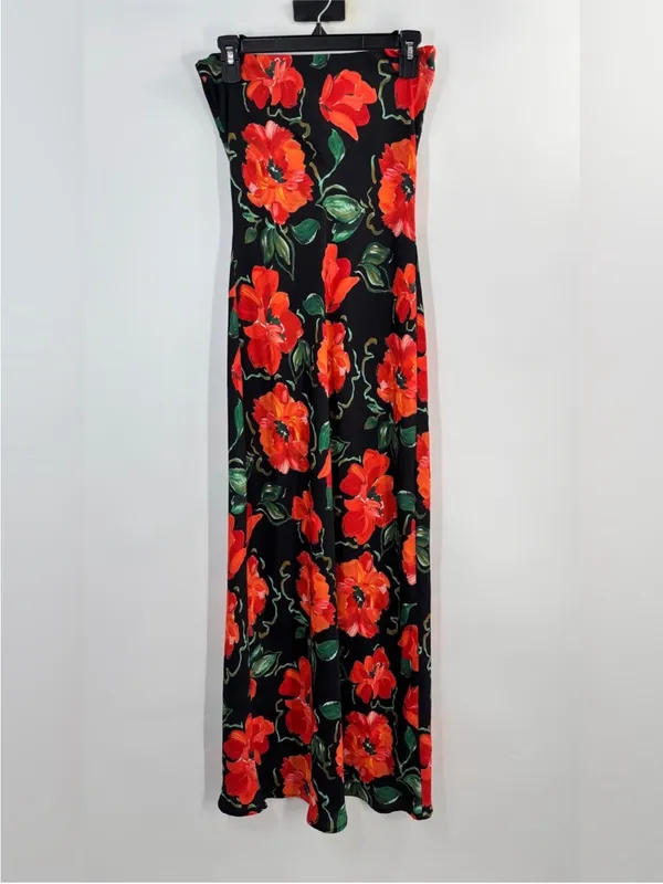Resa Anna Slip Dress in Poppy Floral - Image 3