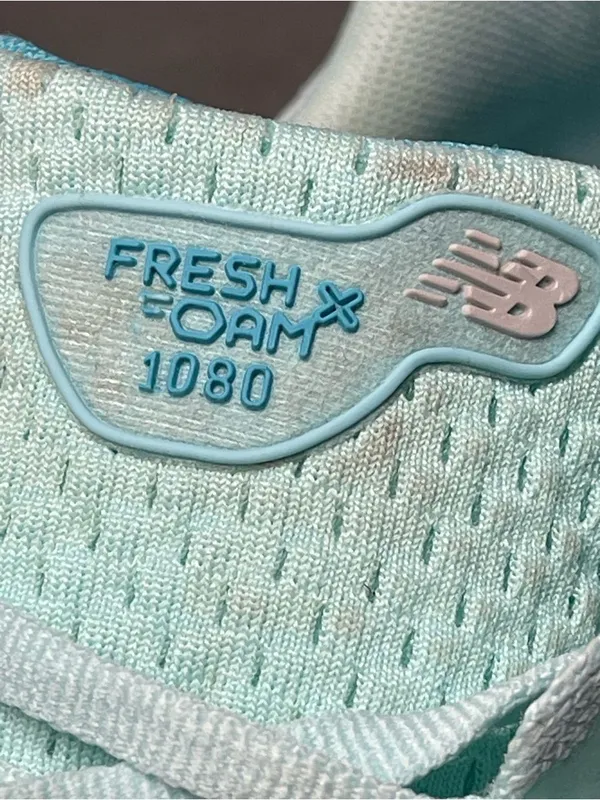 New Balance Fresh Foam X 1080v12 Women's Sneakers Bright Cyan/Virtual Blue Sz 8B - Image 5