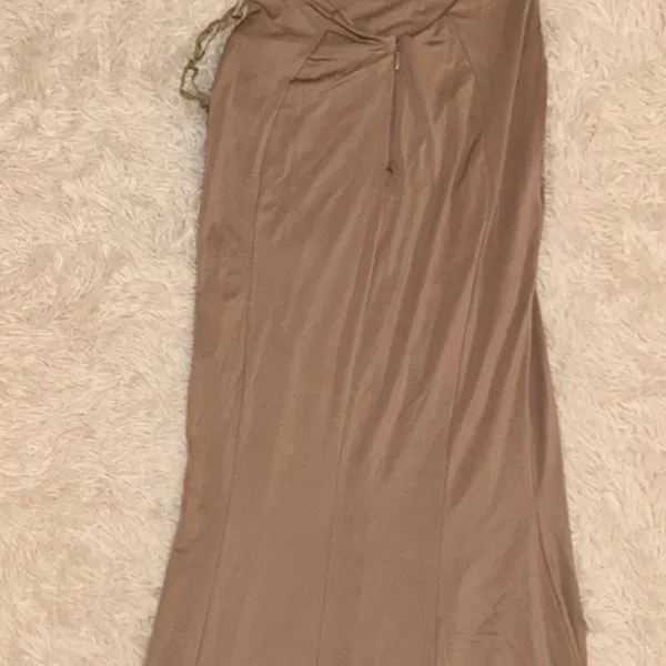 NWOT House of CB JULIETTE MUSHROOM HALTER GOWN sz S - Image 8