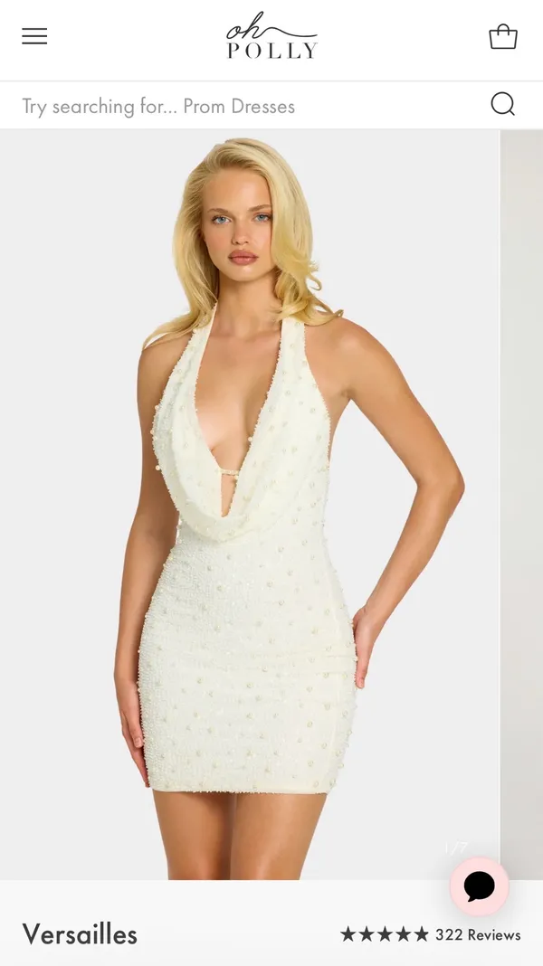 White Dress Mini Princess oh polly - Image 3