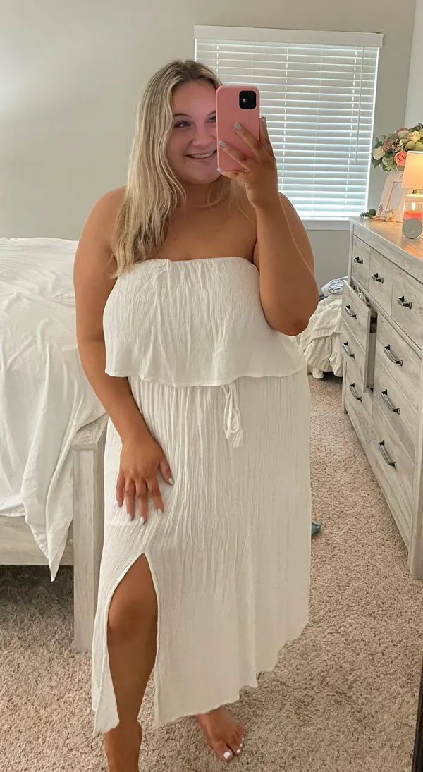 XL white Dress - Image 2