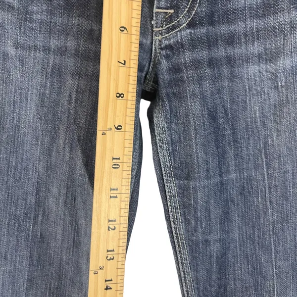 7 For All Mankind Y2k Women's Size 27 Flynt Lowrise Straight‎ Jeans - Image 10