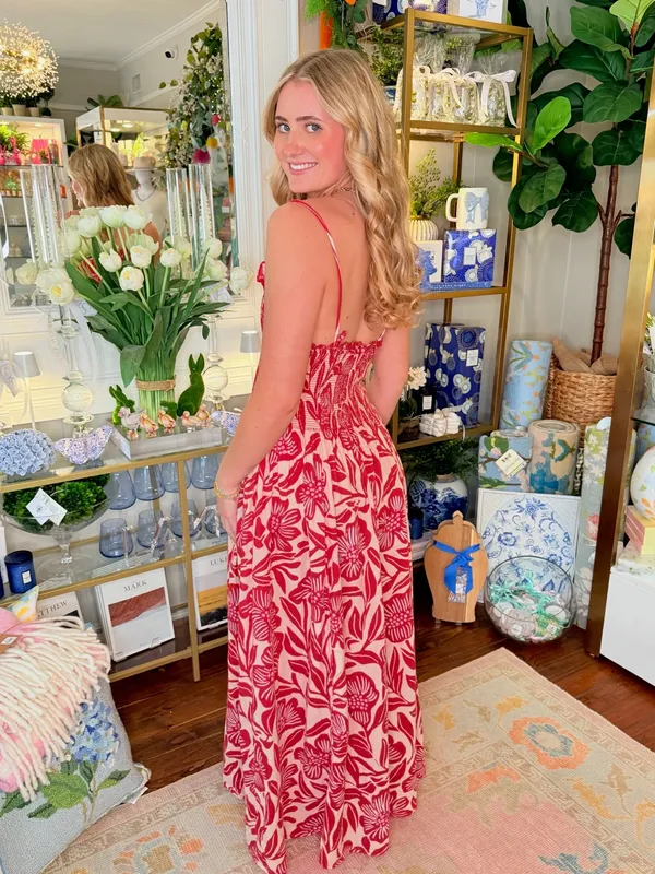 Free People Sweet Nothings Red Dress - Image 3