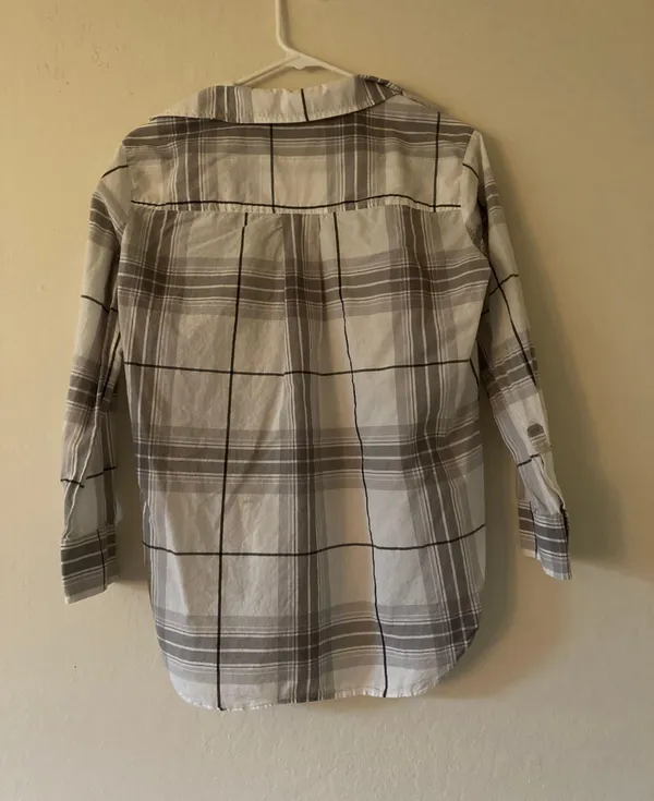 a.n.a Plaid Shirt - Image 3