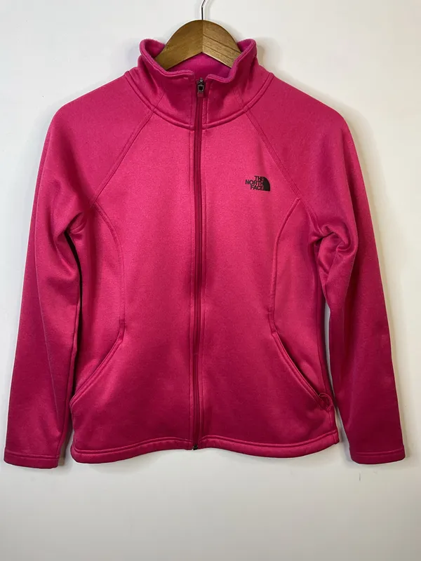 The North Face Pink Zip-Up Jacket Size Medium  - Image 3