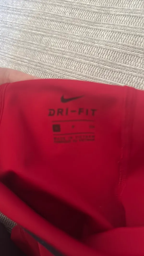 Red Nike Pro Shorts - Image 6
