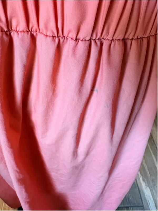 Croft & Barrow Orange Midi Dress Size XL - Image 7