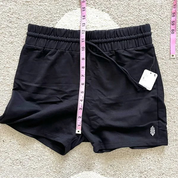 FP Movement Sunny Set Pullover Sweatshirt & Shorts in Black Small - Image 13