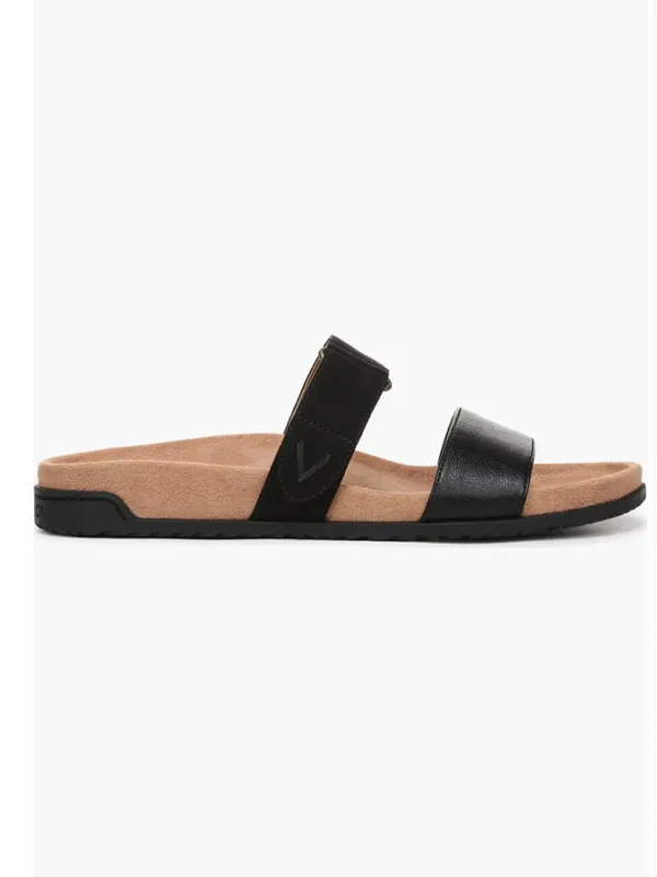 NEW $125 Vionic Elaine Slide Sandal 6.5 M, BLACK Slip On Comfort - Image 6