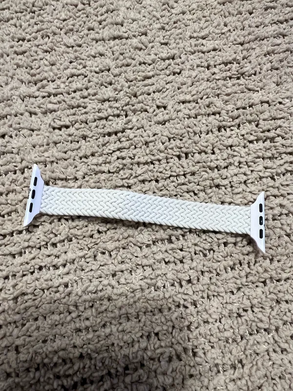 Solace London Sleek black nylon watch band - Image 4