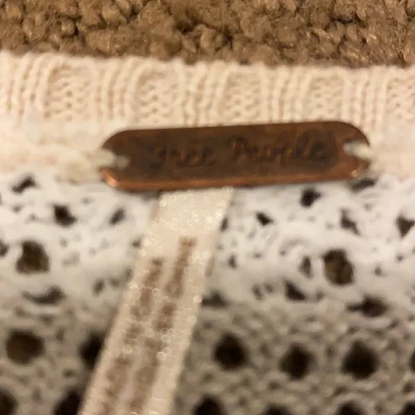 Free People Women’s Striped Knitted Sweater Vest - Image 2