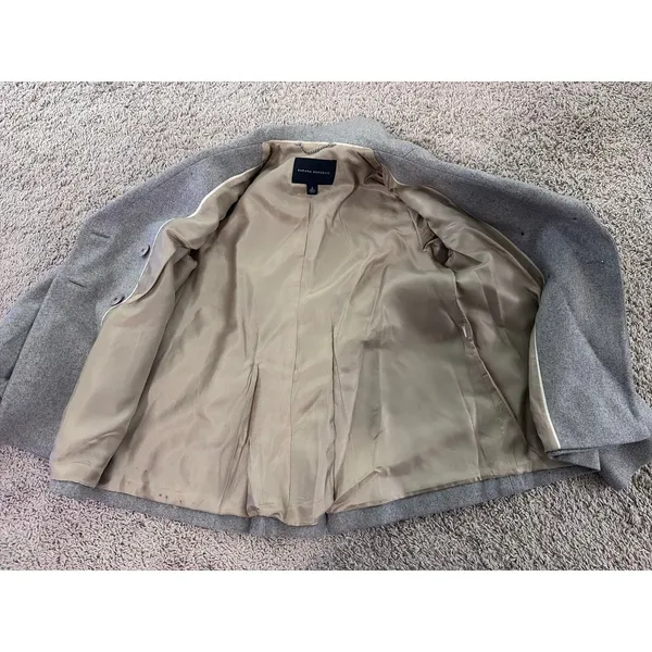 Women's Banana Republic Coat, Gray, Small - Image 6