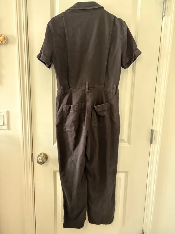 Good American denim jumpsuit - Image 4