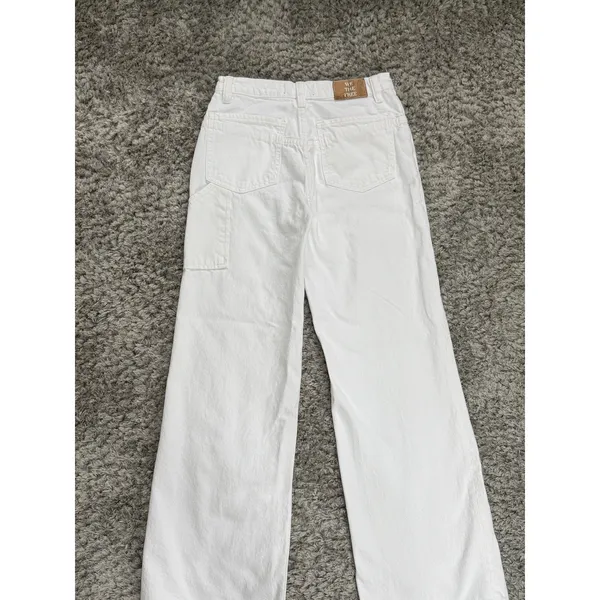We the Free by Free People Tinsley Baggy High Rise Straight Leg Jeans Women's 27 - Image 7