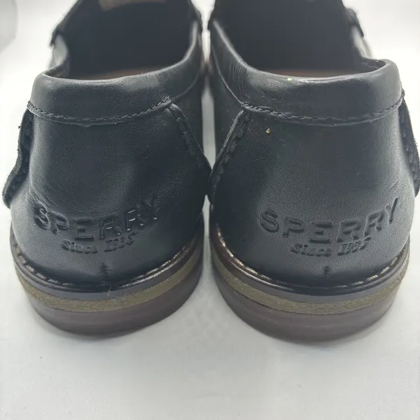 Sperry Seaport Penny Loafers Black Leather Comfort Women’s Size 8.5 - Image 2