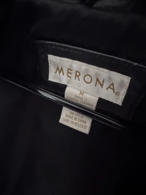 Merona Leather Jacket - Image 2