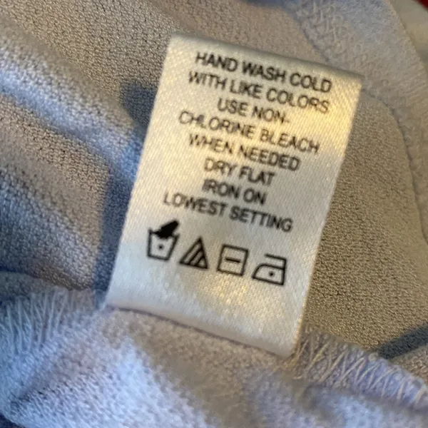 Me to We Pac Sun Size XS Women's Teen Girl Baby Blue Shirt - Image 6