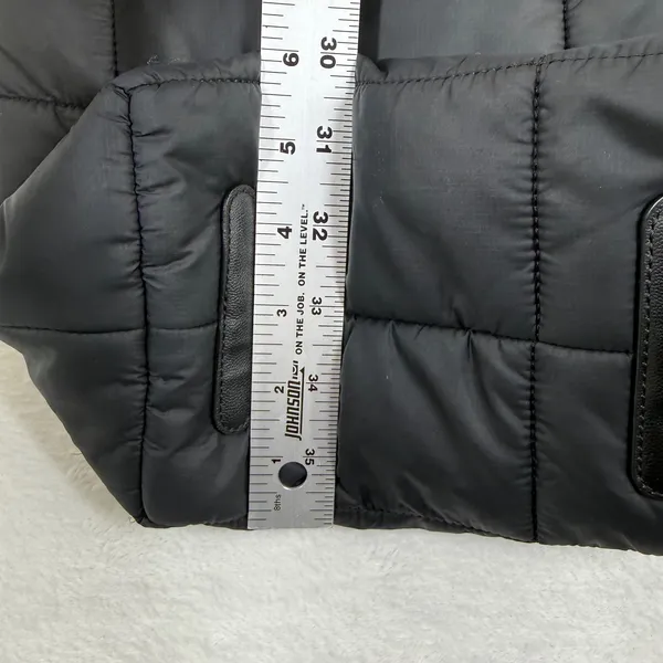 Lululemon Quilted Grid‎ Tote Bag Mini Black Puffer Crossbody Handbag LU9BETS - Image 6