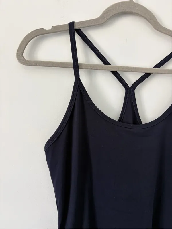 Quince Ultra Form Active Tennis Golf Dress Deep Navy Small - Image 2