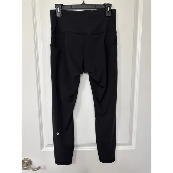 Lululemon Wunder Train High-Rise Tight with Pockets 25" Black Size 10 - Image 7