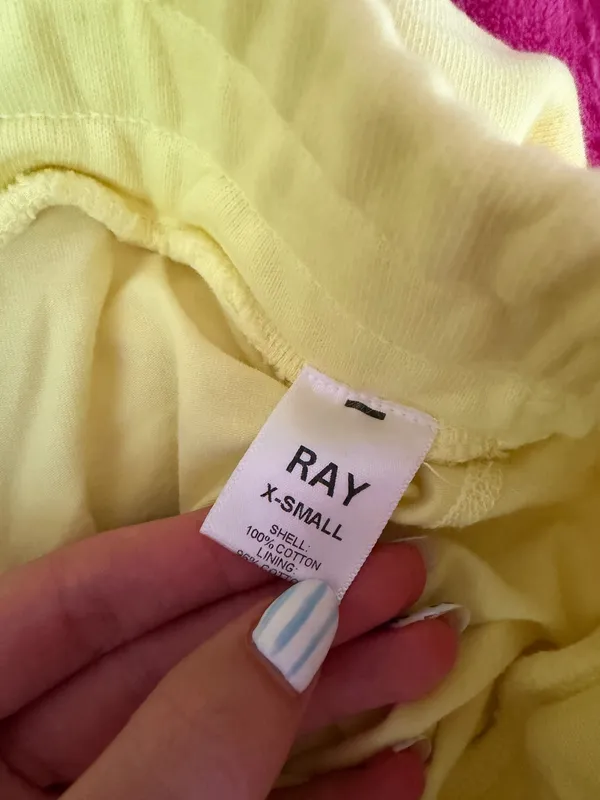 RAY the brand bubble skirt! Yellow Size XS - Image 3