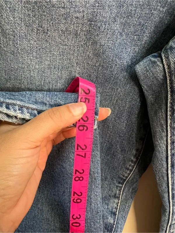 Madewell The Momjean in Downey Wash size 26 - Image 11