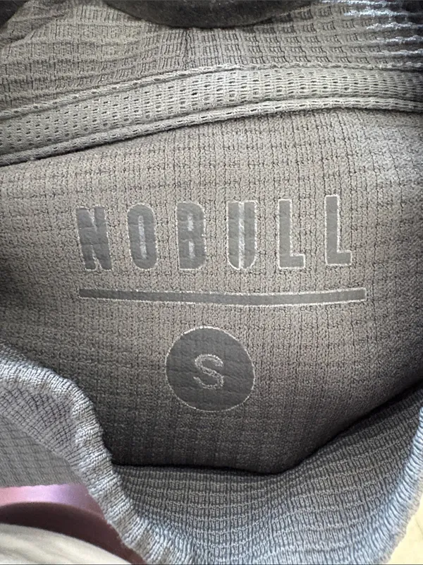 Nobull Dark Gray Waffle Knit Longsleeve Top - Image 6