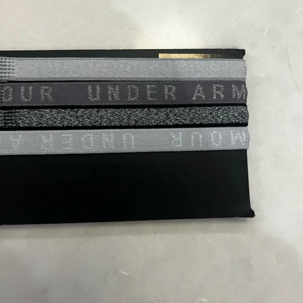 Under Armour Black and Gray Headband - Image 2