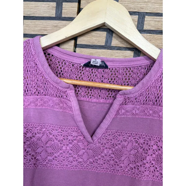Lucky Brand‎ Purple Top Size Small - Image 3