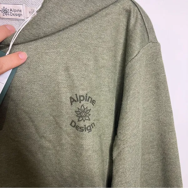 Alpine Design olive green hike hoodie women’s‎ size XL new with tags casual cozy - Image 4