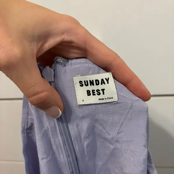 Aritzia Sunday Best Tatiana Skirt Light Purple - Image 4