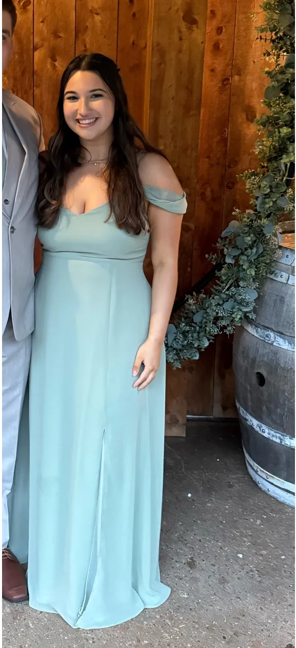 Birdy Grey Devin Convertible Dress Chiffon sage - Image 2