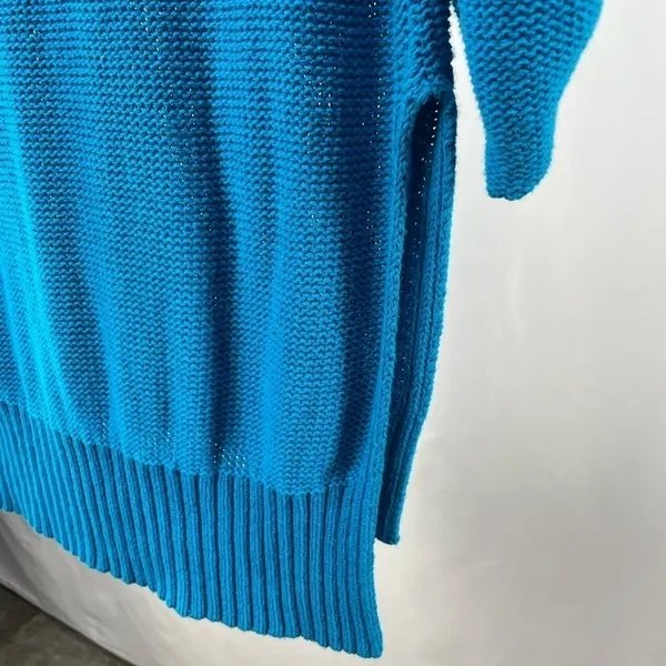 Free People Firefly‎ Tunic Sweater in Blue Size Small - Image 11