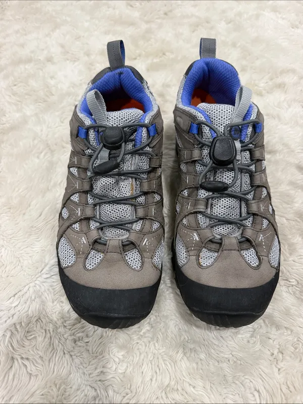 Merrell Chameleon Arc Ventilator women's hiking shoes Size 8.5 in gray and blue - Image 2