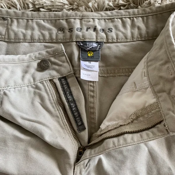 Y2K Light Grey A5 Series Cargo Denim Shorts - Image 8