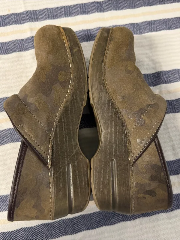 Dansko Professional Brown Suede Clogs Comfort Work Shoes EU 36 US 5.5-6 - Image 5