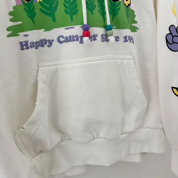Playboy x PacSun white beaded hoodie - Image 3