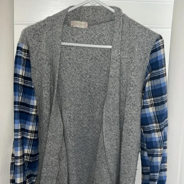 Altar’d State Gray Blue Cardigan Size M - Image 2