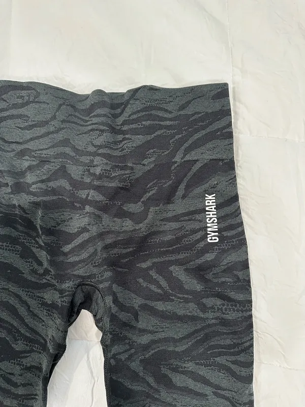 Gymshark Adapt Animal Seamless Leggings Black - Image 3