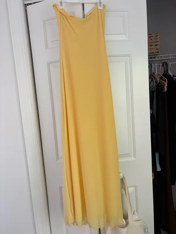 Beginning Boutique Dress Yellow - Image 3