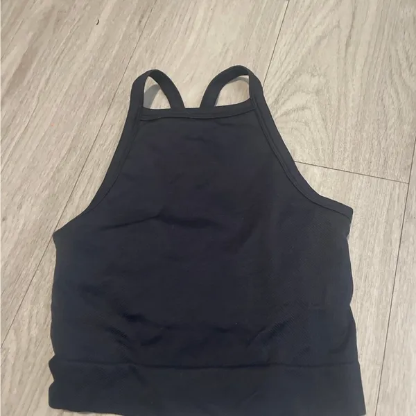 All in Motion Black Sports Bra - Image 2