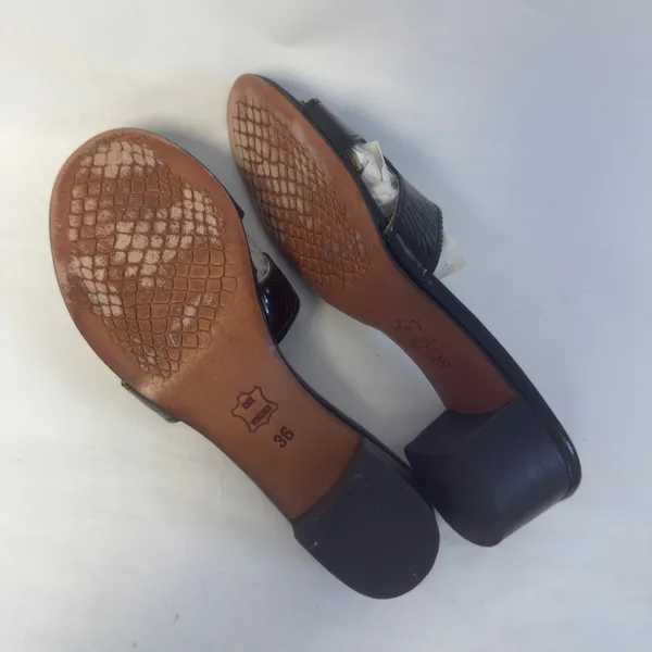 Black Patent Slip - Image 7