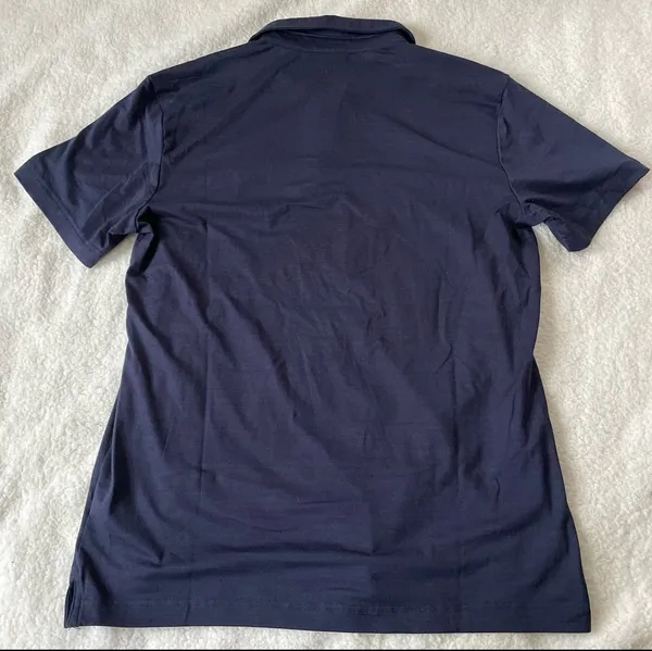George Polo Shirt Navy Size Small - Image 2