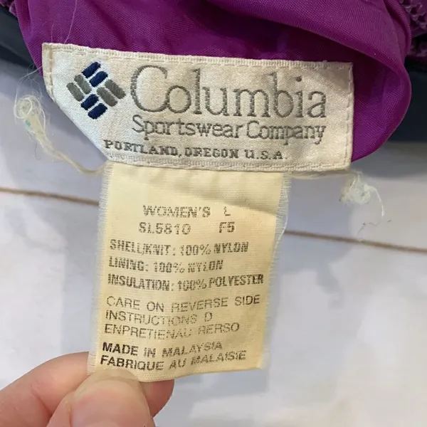 Columbia Woman’s Reversible Jacket Size Large - Image 7