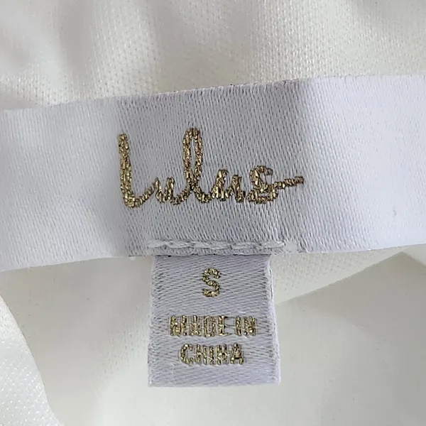 Lulus White Chiffon Tie-Sleeve Wedding Dress NWT Size Small White Formal Dress - Image 10