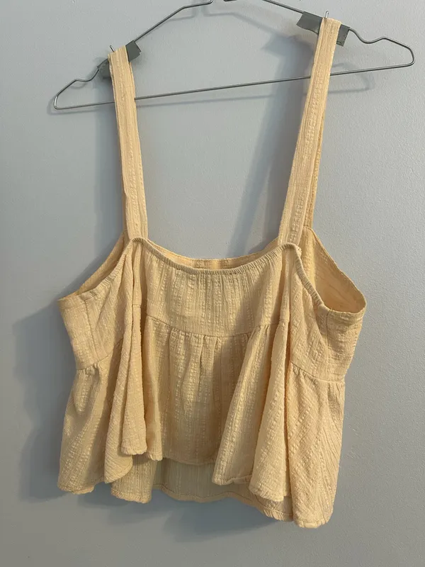 Boutique Top Yellow Size L - Image 3