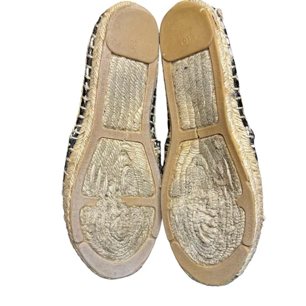 Tory Burch Shoes‎ Womens Size 6 Brown Fur Espadrille Flats Animal Print Casual - Image 10