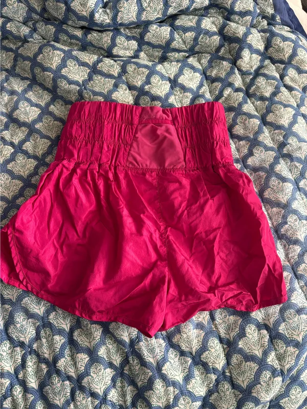 Free people movement pink shorts - Image 2