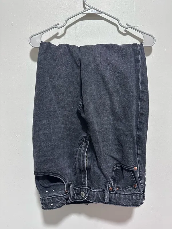 Abercrombie and Fitch black jeans - Image 2