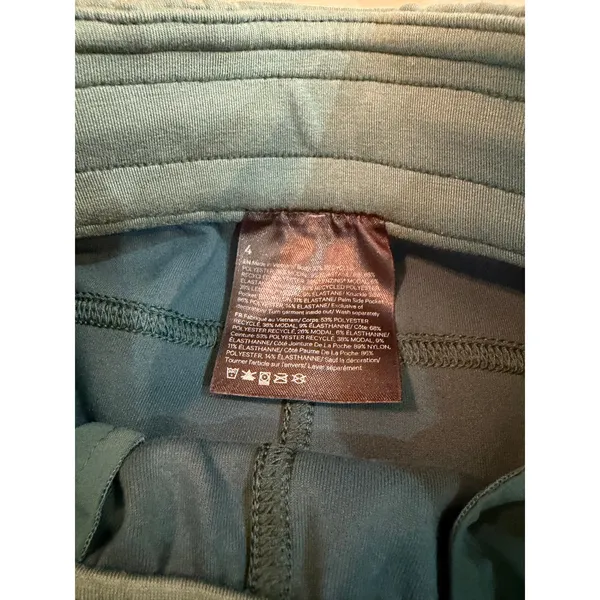 Lululemon Brushed Softstreme Green Jasper Jogger size 4 RARE DISCONTINUED COLOR - Image 6